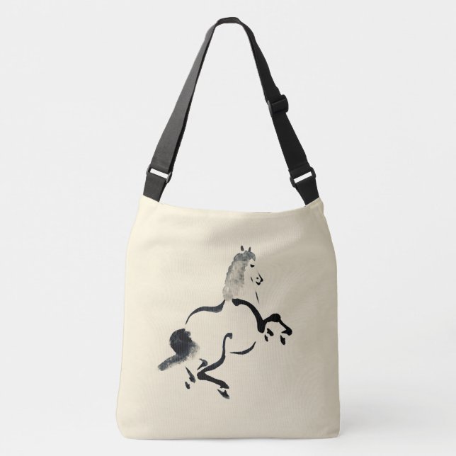 Sac Ajustable Cheval chinois vintage (Devant)