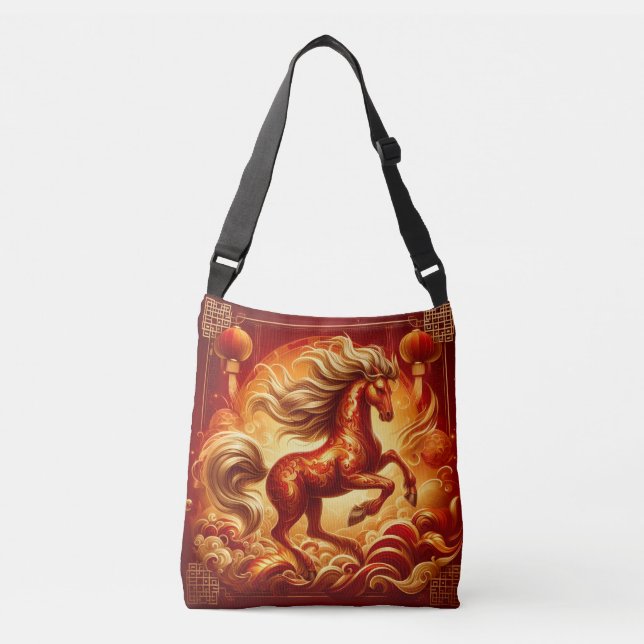 Sac Ajustable Cheval de Feu  (Devant)