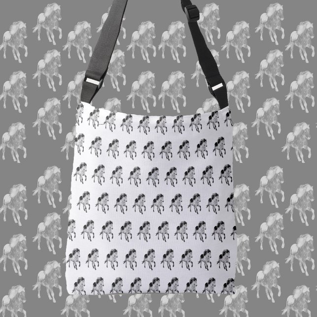 Sac Ajustable Cheval islandais en mouvement (Créateur téléchargé)