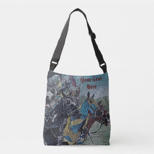 Sac Ajustable chevaliers médiévaux jouant sur l'art historique d