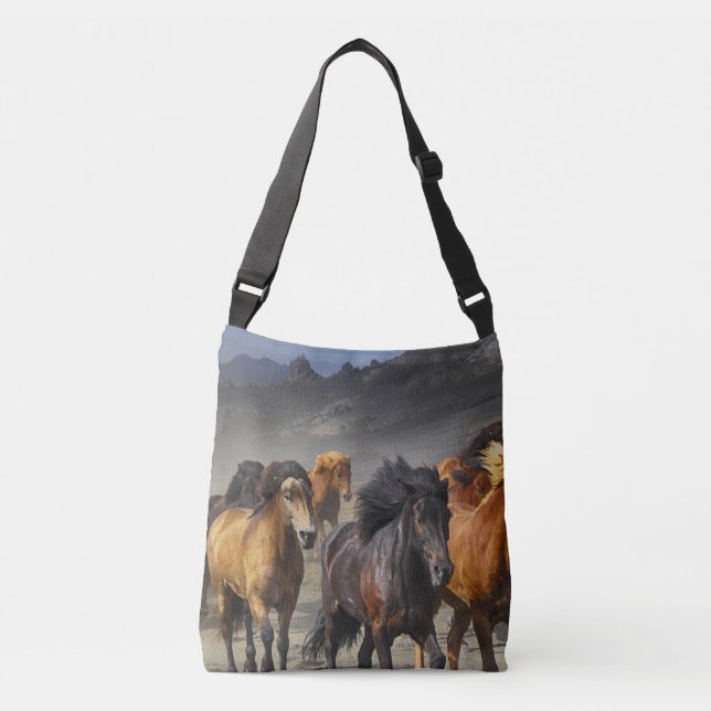 Sac Ajustable Chevaux sauvages (Devant)