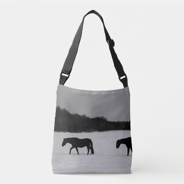 Sac Ajustable Chevaux Sur La Neige cbbcna (Devant)