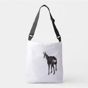 Sac Ajustable Chèvre montagneuse minimaliste chamois alpin sur n