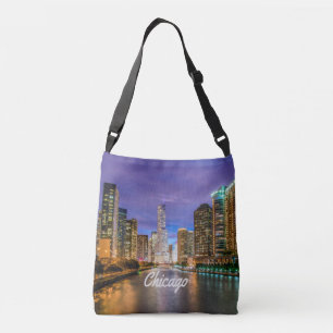 Sac Ajustable Chicago Illinois Ville De Nuit