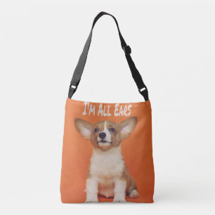 Sac Ajustable Chien chiot Je suis tous des oreilles, mignon mème