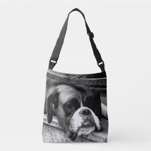 Sac Ajustable Chien de boxe sur Windowsill cbbcna