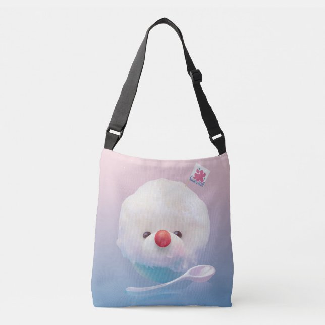 Sac Ajustable Chien de glace rasé mignon (Devant)