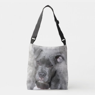 Sac Ajustable Chien de pitbull de peinture d'aquarelle d'effet