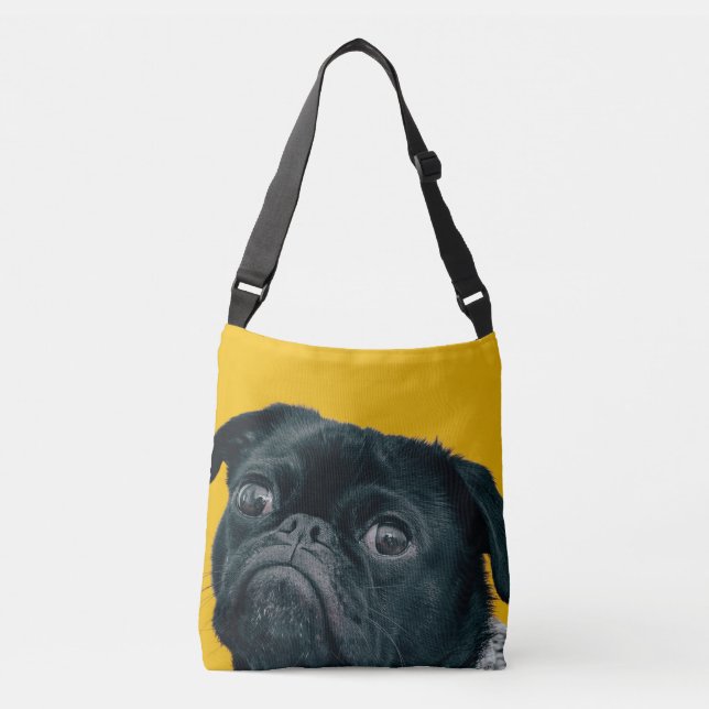 Sac Ajustable chien jaune (Devant)