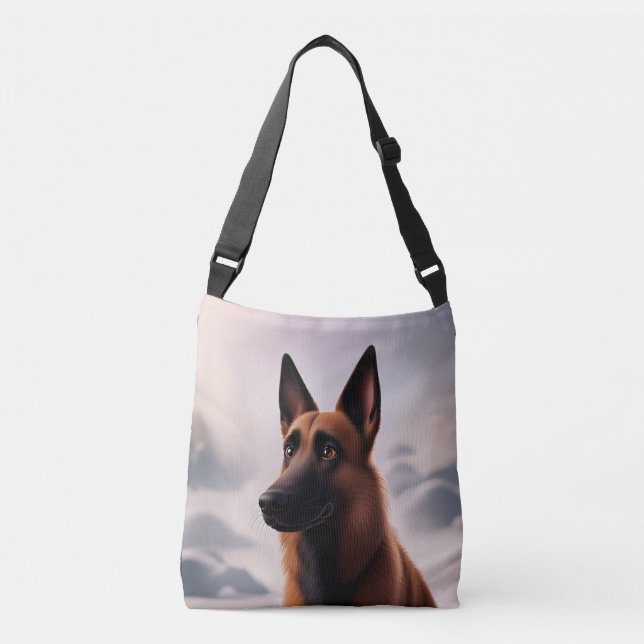 Sac Ajustable Chien malinois (Devant)