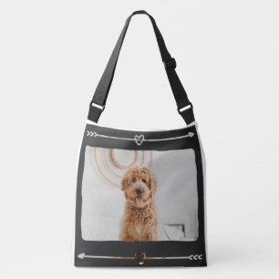 Sac Ajustable Chien mignon adorable Coeur & Flèche élégant