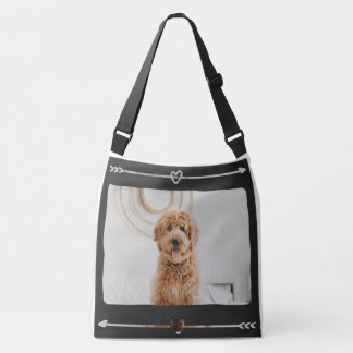 Sac Ajustable Chien mignon adorable Coeur & Flèche élégant