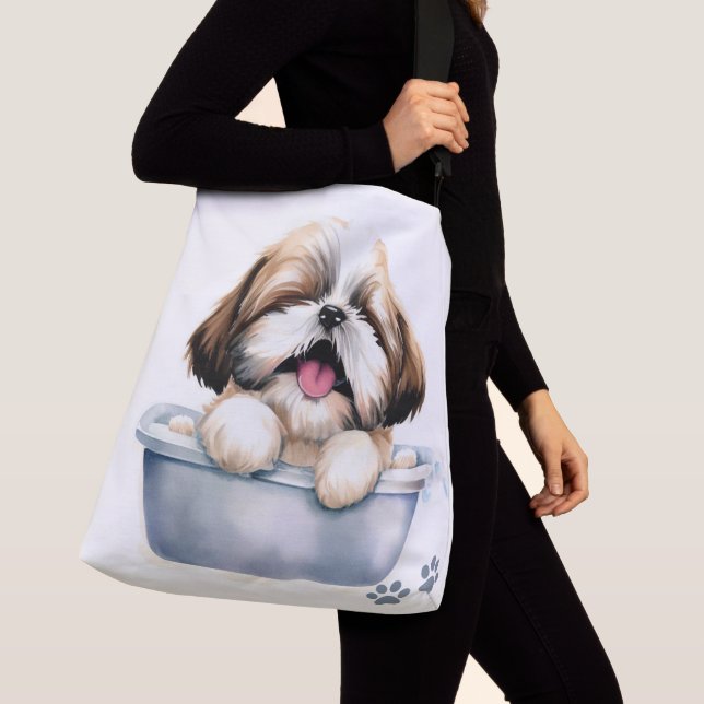 Sac Ajustable Chien Shih Tzu (De près)