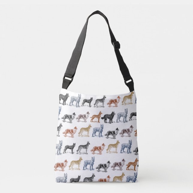 Sac Ajustable Chiens de toutes les sortes (Devant)