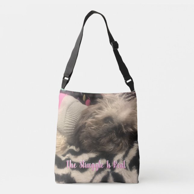 Sac Ajustable Chih Zhu Handbag Party Animaux & La Lutte (Dos)