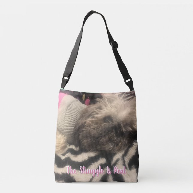 Sac Ajustable Chih Zhu Handbag Party Animaux & La Lutte (Dos)