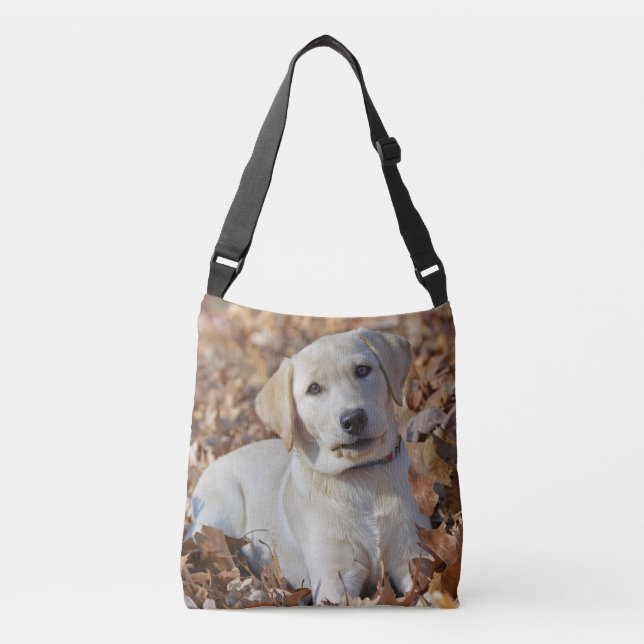 Sac Ajustable Chiot jaune de labrador retriever (Devant)