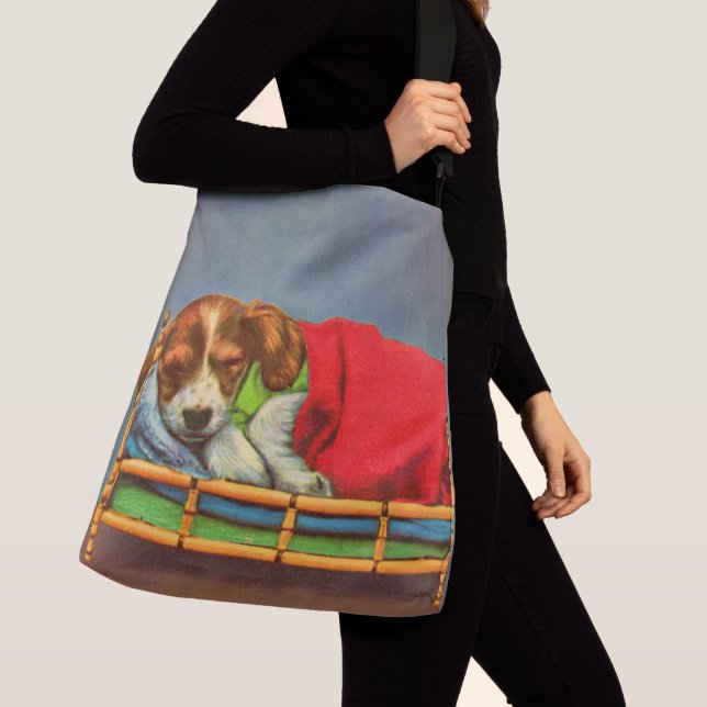 Sac Ajustable chiot mignon endormi (De près)