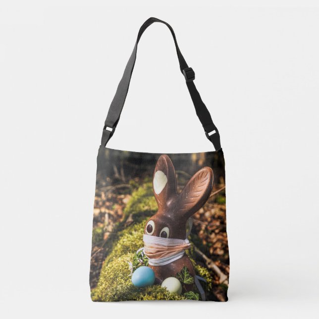 Sac Ajustable Chocolat Corona Lapin de Pâques (Dos)