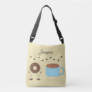 Sac Ajustable Chocolat Frosted Donut & Coffee Mug Danser :