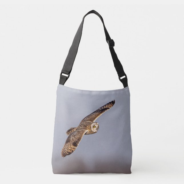 Sac Ajustable Chouette à oreilles courtes des prairies de Shawan (Devant)