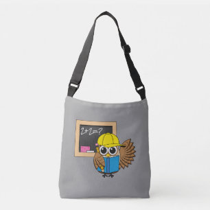 Sac Ajustable Chouette de dessin animé écolière mignonne