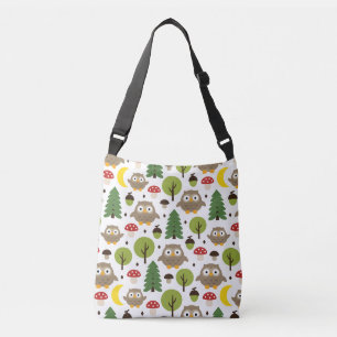 Sac Ajustable Chouettes Dans La Forêt