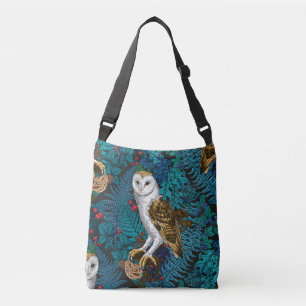 Sac Ajustable Chouettes, fougères, chênes et baies 3