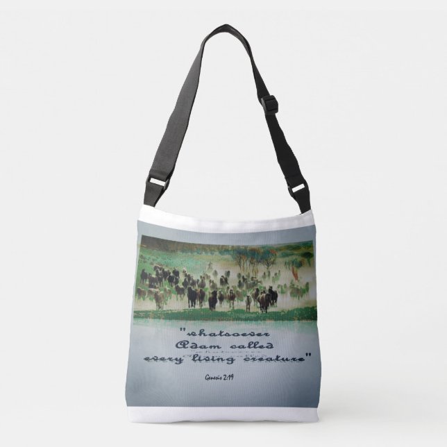 Sac Ajustable Chrétien, occidental tout plus de - imprimez le (Devant)