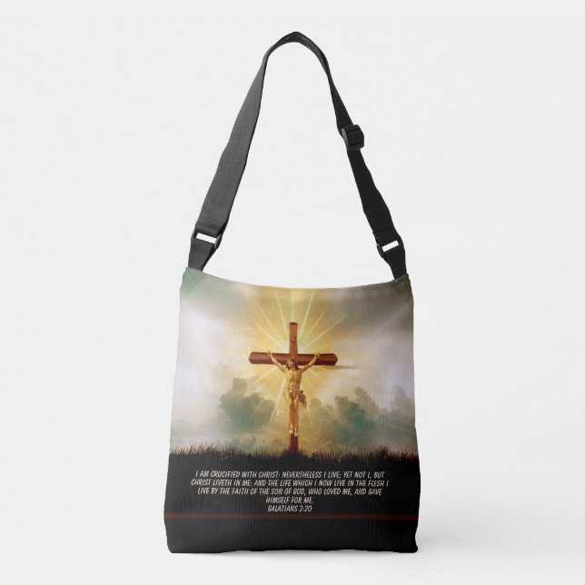 SAC AJUSTABLE CHRIST SUR LA CROIX (Devant)