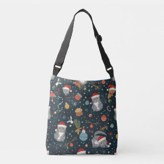 Sac Ajustable Christmas Pattern Cats