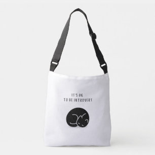 Sac Ajustable Citation personnalisée Chat noir C'est correct d'ê