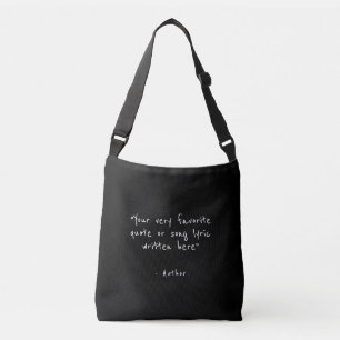 Sac Ajustable Citation personnalisée - créez la vôtre