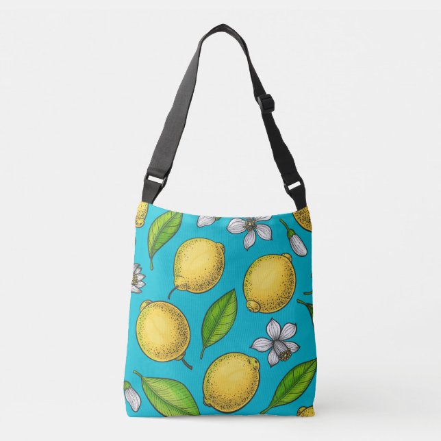 Sac Ajustable Citron bleu (Devant)
