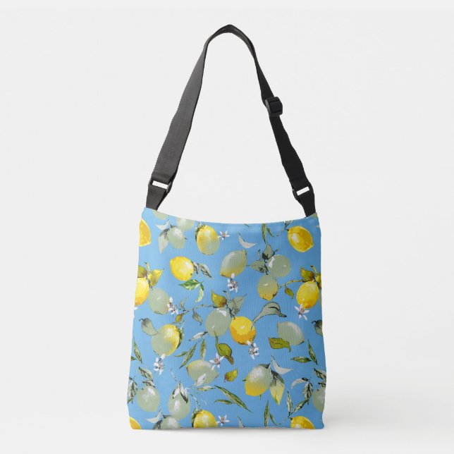 Sac Ajustable citrons aquarelle 27 (Devant)