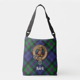 Sac Ajustable Clan Baird Crest sur Tartan