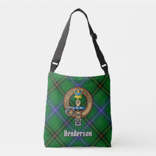 Sac Ajustable Clan Henderson Crest sur Tartan