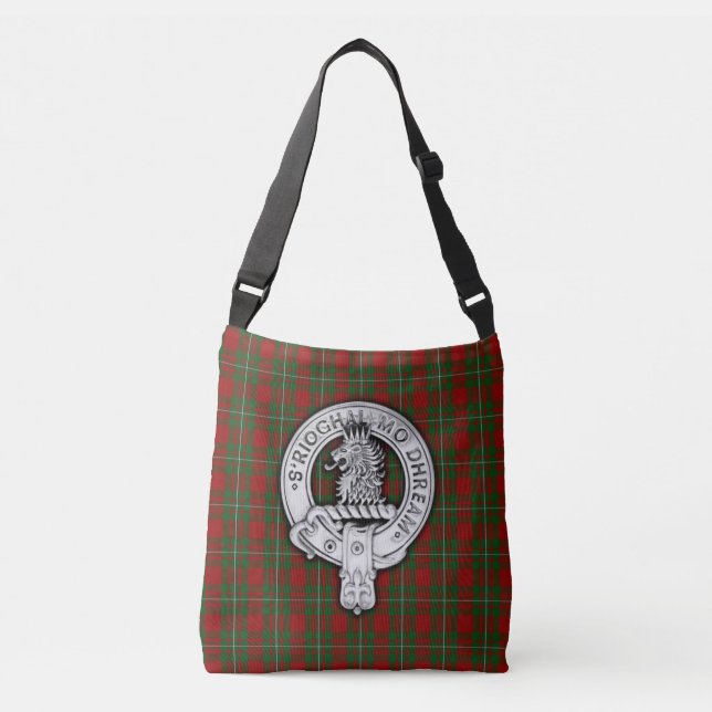 Sac Ajustable Clan MacGregor Crest & Tartan (Devant)