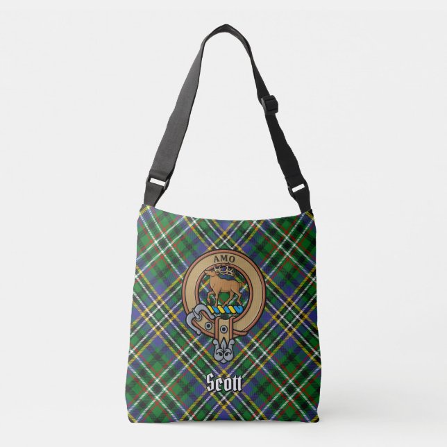Sac Ajustable Clan Scott Green Tartan (Devant)