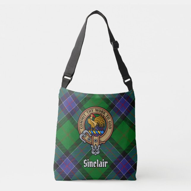 Sac Ajustable Clan Sinclair Chasse Tartan (Devant)