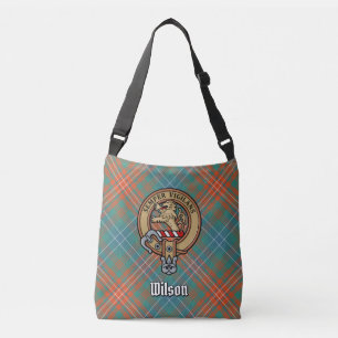 Sac Ajustable Clan Wilson Crest au-dessus de Tartan antique