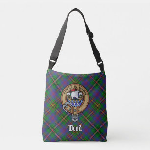 Sac Ajustable Clan Wood Crest sur Tartan