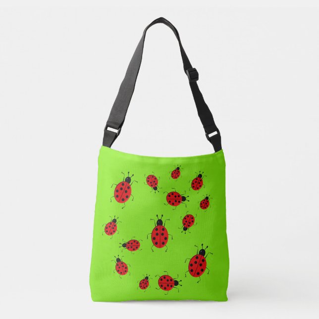 Sac Ajustable coccinelle, clip art (Devant)