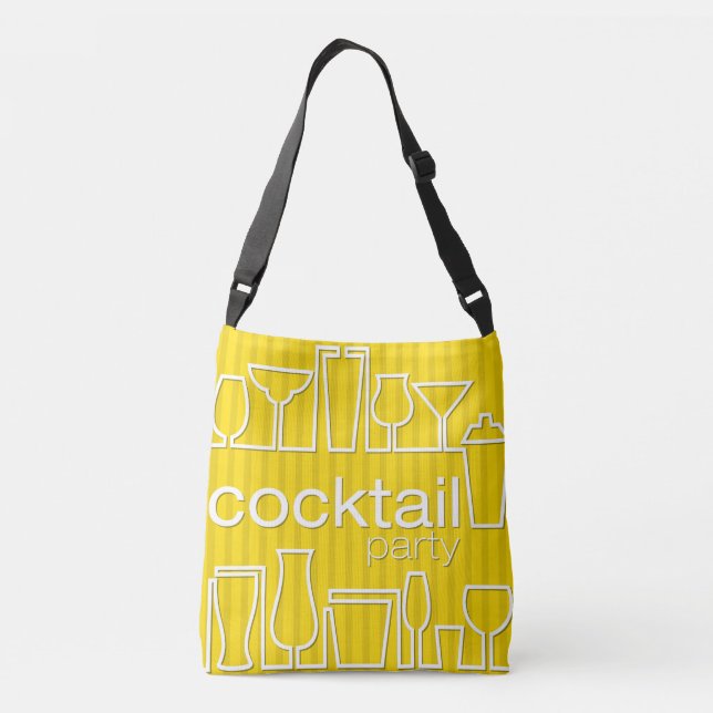 Sac Ajustable Cocktail jaune (Dos)
