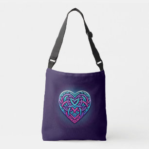 Sac Ajustable Coeur celte bleu
