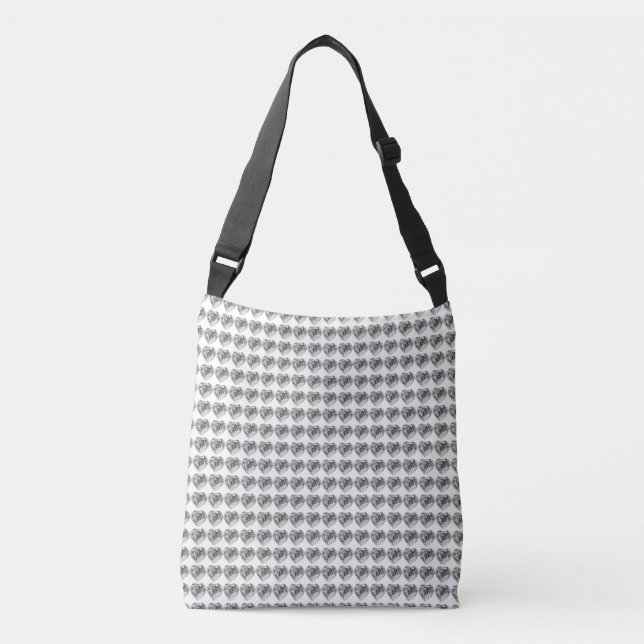 Sac Ajustable Coeur diamant (Devant)
