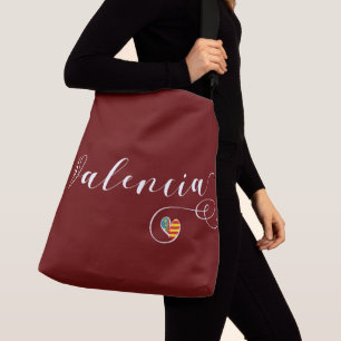 Sac Ajustable Coeur Drapeau Valencien, Valence, Espagne