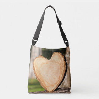 Sac Ajustable coeur en bois