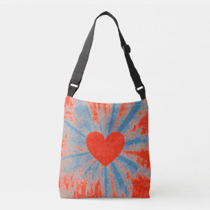 Sac Ajustable Coeur valentin de starburst rouge
