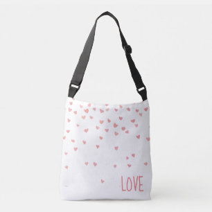 Sac Ajustable Coeurs d'amour personnalisés élégants